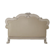 Dresden - Loveseat With 3 Pillows - Synthetic Leather & Bone White - R&R Furniture Gallery (Fountain Valley, CA)