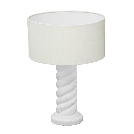 Rapunzel - Table Lamp - White And Cream - R&R Furniture Gallery (Fountain Valley, CA)