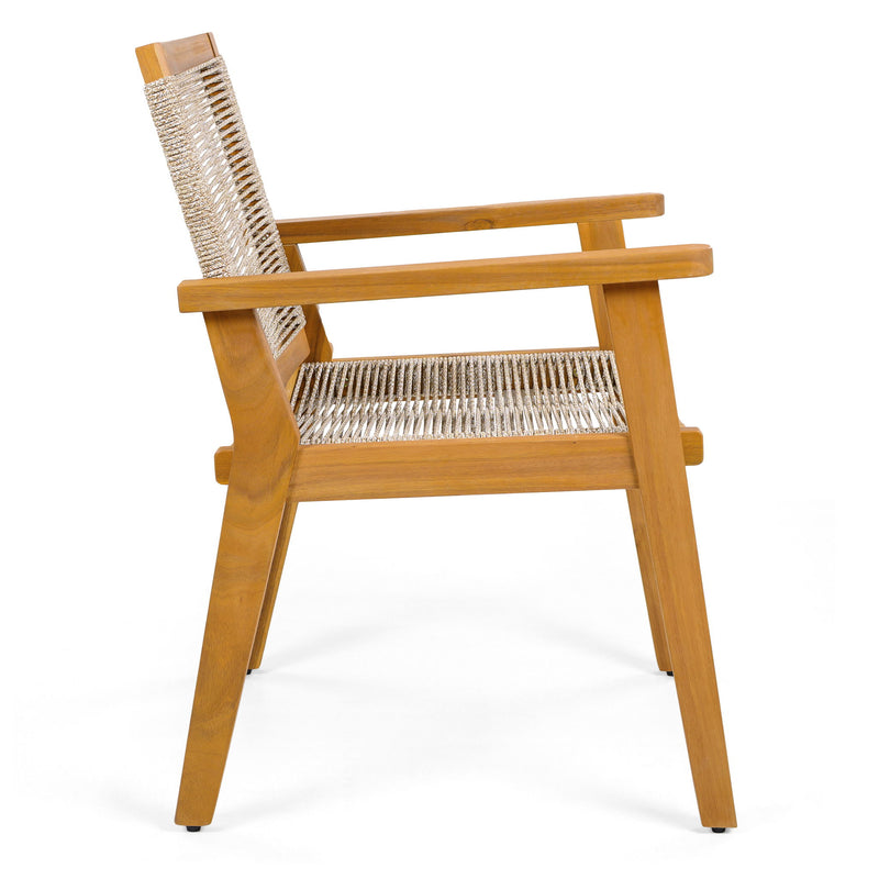 Outdoor Rope Dining Chair (Set of 2) - R&R Furniture Gallery (Fountain Valley, CA)