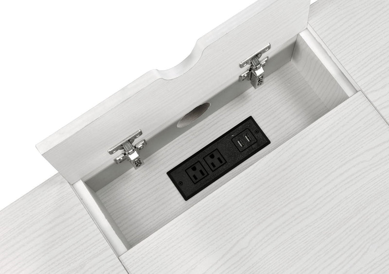 Verster - Writing Desk With USB - R&R Furniture Gallery (Fountain Valley, CA)