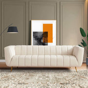Lamattina - Genuine Italian Channel Tufted Sofa - R&R Furniture Gallery (Fountain Valley, CA)