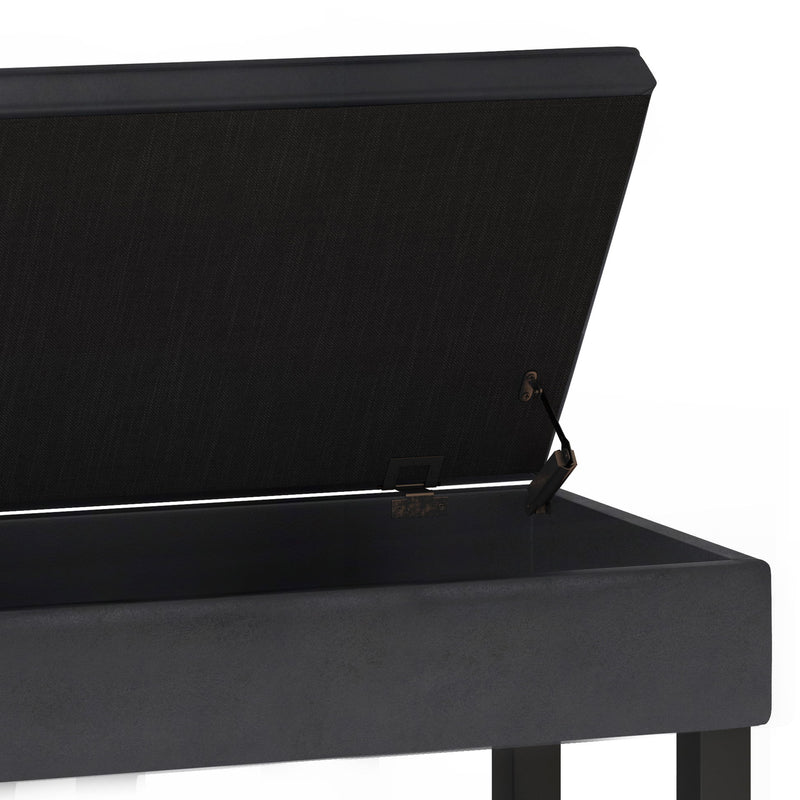 Cosmopolitan - Storage Ottoman Bench With Open Bottom - R&R Furniture Gallery (Fountain Valley, CA)