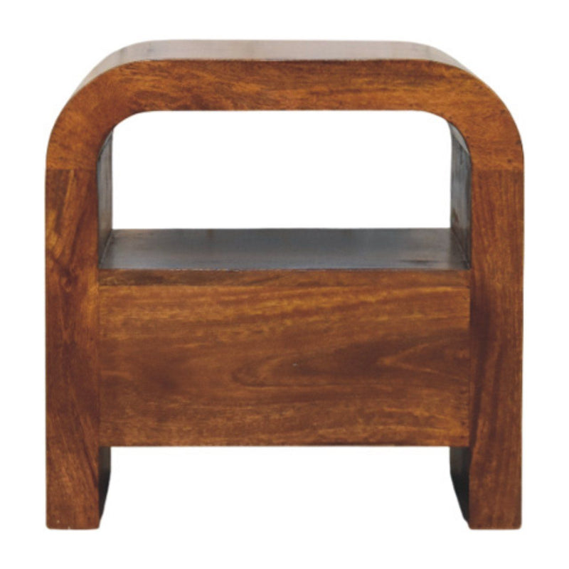 Darcy - Nightstand With Drawer And Open Shelf - Brown - R&R Furniture Gallery (Fountain Valley, CA)