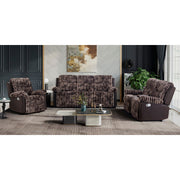 Brenda - Sofa With Manual Recline Function - R&R Furniture Gallery (Fountain Valley, CA)
