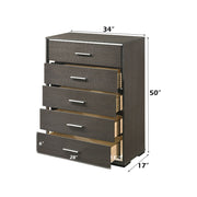 Escher - Chest - Gray Oak - R&R Furniture Gallery (Fountain Valley, CA)