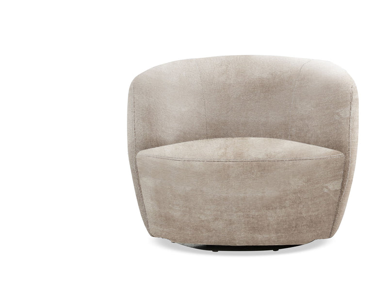 Carina - Swivel Barrel Chair - R&R Furniture Gallery (Fountain Valley, CA)