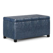 Dover - Upholstered Storage Ottoman Bench - R&R Furniture Gallery (Fountain Valley, CA)
