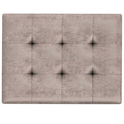 Shay - Large Square Coffee Table Storage Ottoman Mid-Century Style - R&R Furniture Gallery (Fountain Valley, CA)