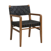 Noble House modern upholstered dining side chair with sleek design and plush fabric, ideal for contemporary dining rooms.
