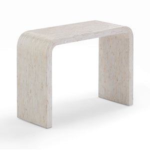 Opus - Console Table - Cream - R&R Furniture Gallery (Fountain Valley, CA)
