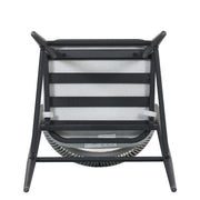 Outdoor Bar Height Metal Frame Counter Stools With Scallop Shaped Backrest & Water Resistant Cushions - R&R Furniture Gallery (Fountain Valley, CA)