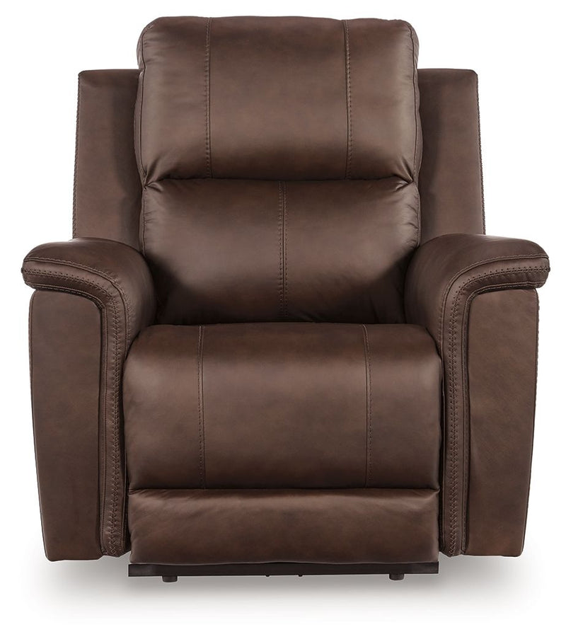 Bleckley - Power Recliner With Adjustable Headrest - R&R Furniture Gallery (Fountain Valley, CA)