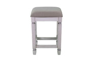 Console Table With 4 Stools - Antique White - R&R Furniture Gallery (Fountain Valley, CA)