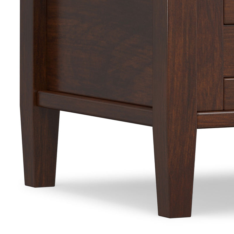 Warm Shaker - End Table With Smooth Drawer Storage - Brown - R&R Furniture Gallery (Fountain Valley, CA)
