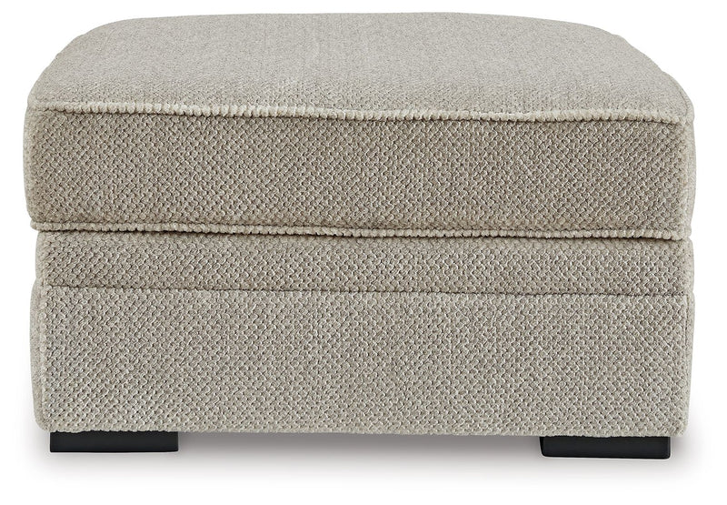Calnita - Ottoman With Storage - Sisal - R&R Furniture Gallery (Fountain Valley, CA)