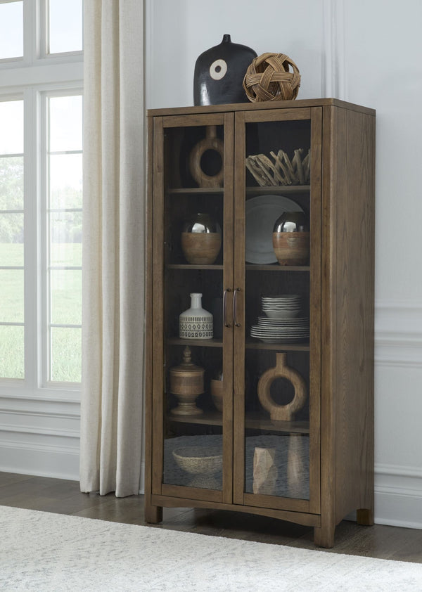 Arden Curio Cabinet - Tvn Brwn