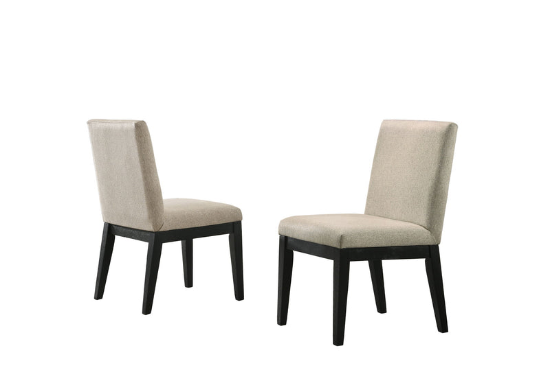 Jasper - Contemporary Round Dining Table With Finish Chairs - R&R Furniture Gallery (Fountain Valley, CA)