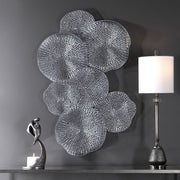Uttermost Ripley metal wall art decor featuring intricate geometric design in a modern style for wall decoration.