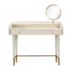 Penelope - Vegan Leather Wrapped Vanity Desk - R&R Furniture Gallery (Fountain Valley, CA)
