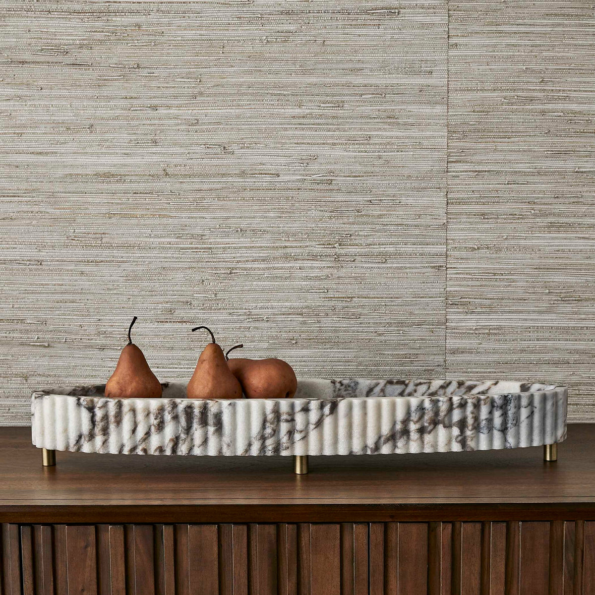 Stone Valley - Bowl - Brown / White