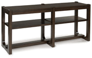 Breckington - Sofa Table - Dark Brown - R&R Furniture Gallery (Fountain Valley, CA)