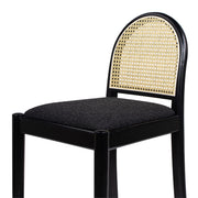 Panama - Curved Back Cane Bar Stool (Set of 2) - R&R Furniture Gallery (Fountain Valley, CA)