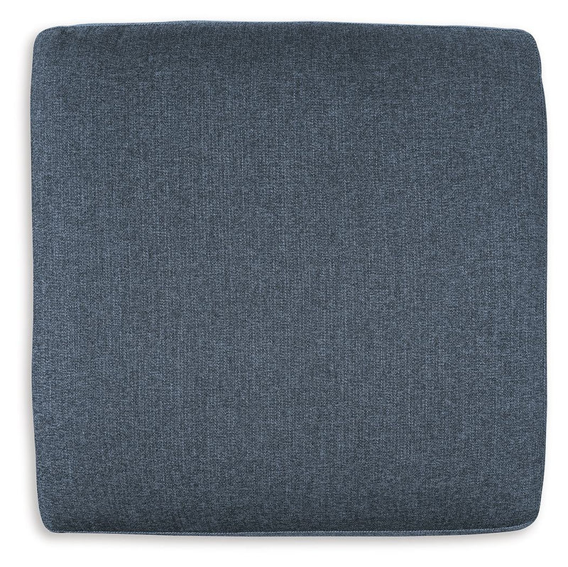 Modmax - Oversized Accent Ottoman - Fabric - Ink - R&R Furniture Gallery (Fountain Valley, CA)