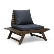 Sedona - Outdoor Club Chair With Slatted Design - R&R Furniture Gallery (Fountain Valley, CA)