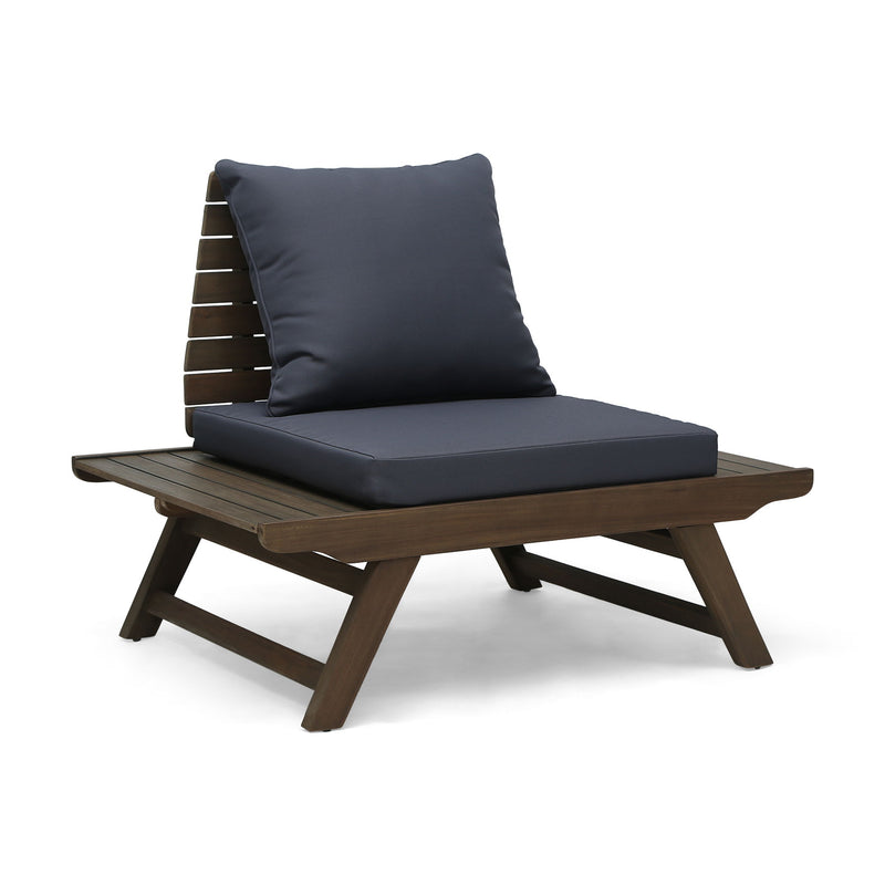 Sedona - Outdoor Club Chair With Slatted Design - R&R Furniture Gallery (Fountain Valley, CA)