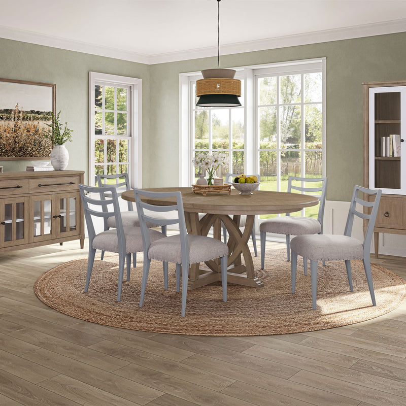 Ladderback Side Dining Chair (Set of 2) - R&R Furniture Gallery (Fountain Valley, CA)