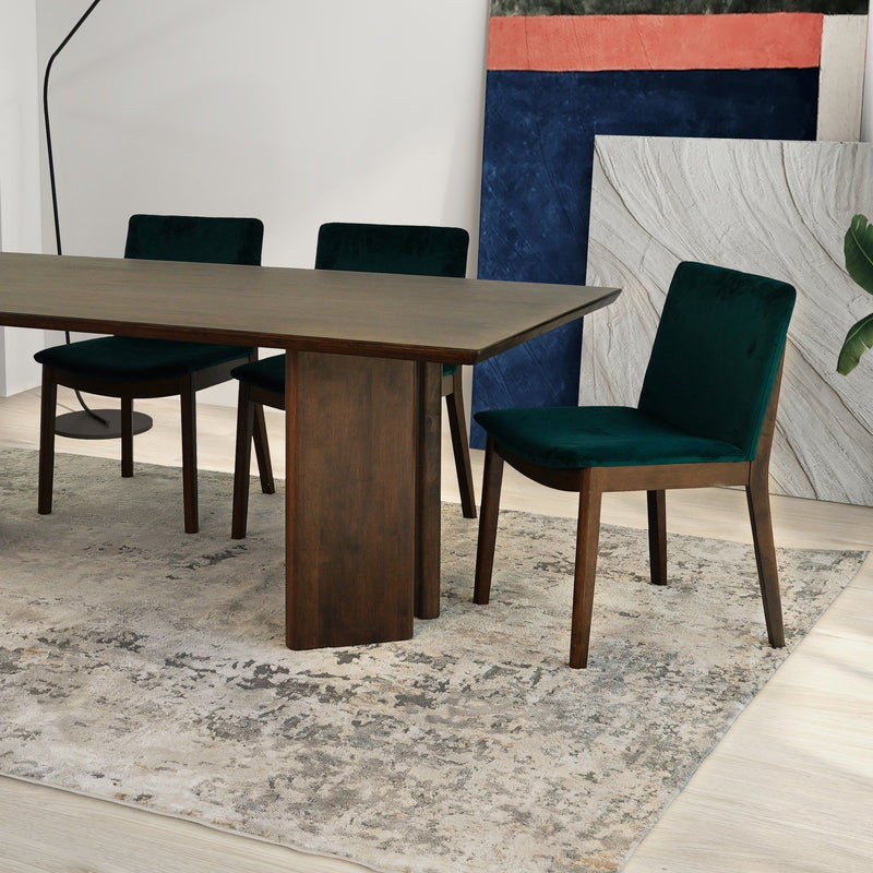 Alden - Dining Table - Walnut - R&R Furniture Gallery (Fountain Valley, CA)