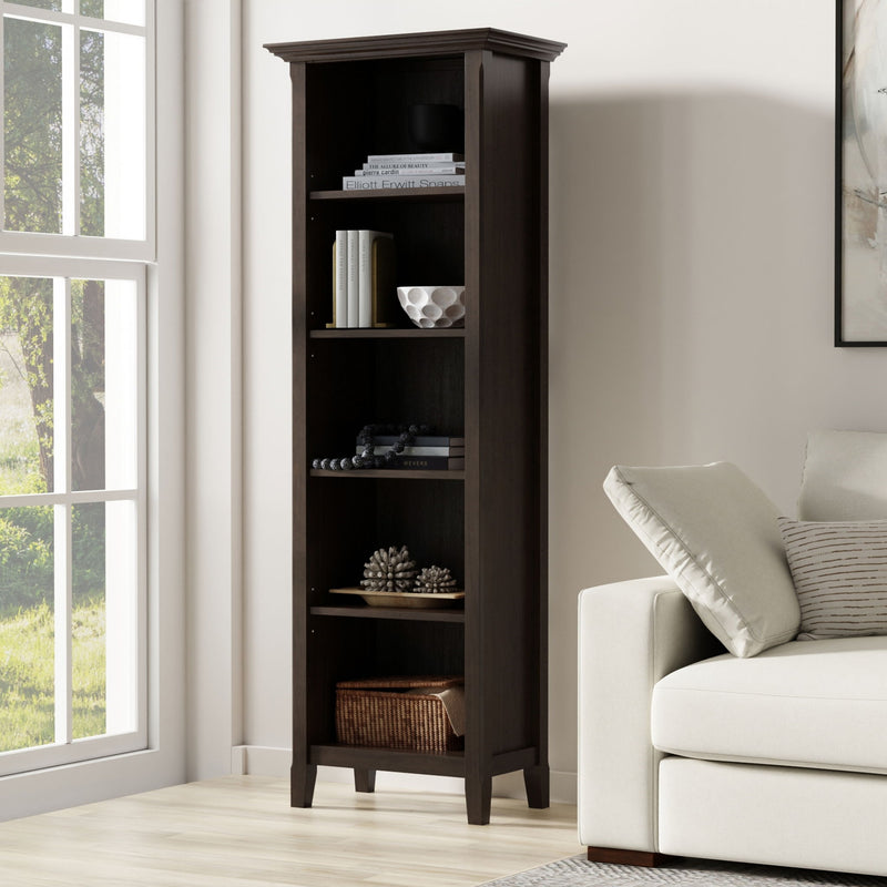 Amherst - 5 Shelf Bookcase, Handcrafted - R&R Furniture Gallery (Fountain Valley, CA)