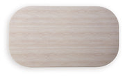 Dolan Creek - Rectangular Cocktail Table - Beige / Brown - R&R Furniture Gallery (Fountain Valley, CA)