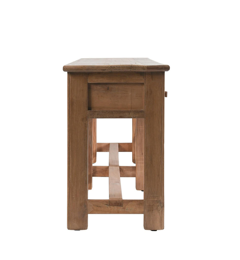 Ezra - Reclaimed Wood Console Table - R&R Furniture Gallery (Fountain Valley, CA)