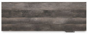 Shawburn - Home Office Desk - White / Dark Charcoal Gray - R&R Furniture Gallery (Fountain Valley, CA)