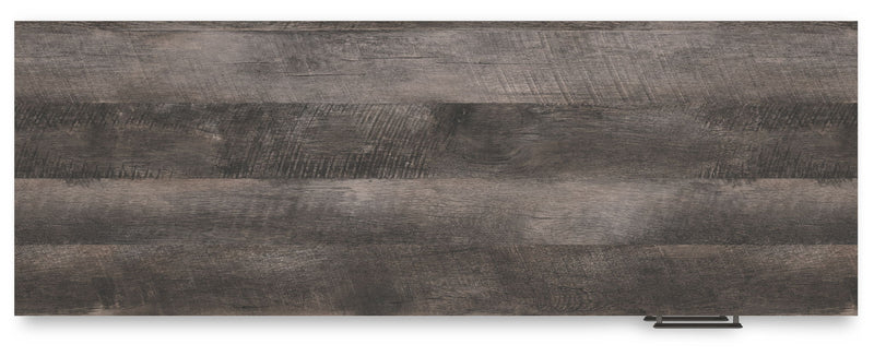 Shawburn - Home Office Desk - White / Dark Charcoal Gray - R&R Furniture Gallery (Fountain Valley, CA)