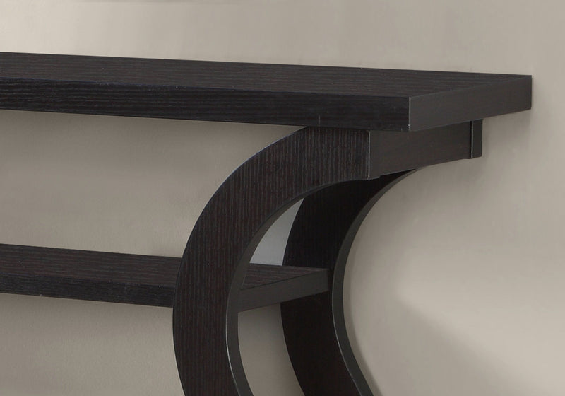 Accent Console Table For Entryway, Unique Curved Design - R&R Furniture Gallery (Fountain Valley, CA)