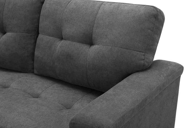 Ashlyn - Reversible Sleeper Sectional Sofa With Storage Chaise, USB Charging Ports And Pocket - R&R Furniture Gallery (Fountain Valley, CA)