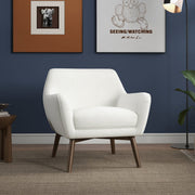 Panom - Lounge Chair - Brown / White - R&R Furniture Gallery (Fountain Valley, CA)