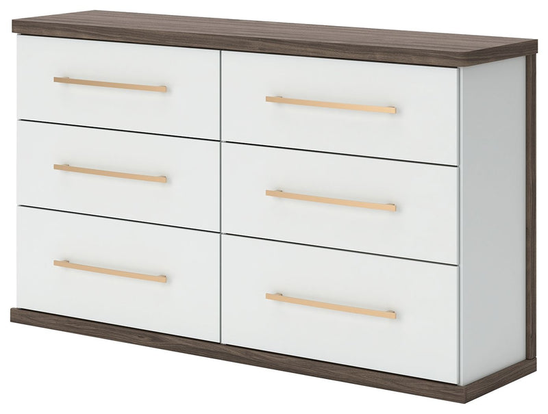 Kendanport - Six Drawer Dresser - R&R Furniture Gallery (Fountain Valley, CA)