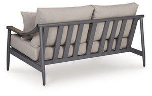 Ocean Beach - Loveseat With Cushion - Gray - R&R Furniture Gallery (Fountain Valley, CA)