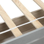 Platform Storage Bed Wood Bed Frame With Two Drawers And Headboard - R&R Furniture Gallery (Fountain Valley, CA)