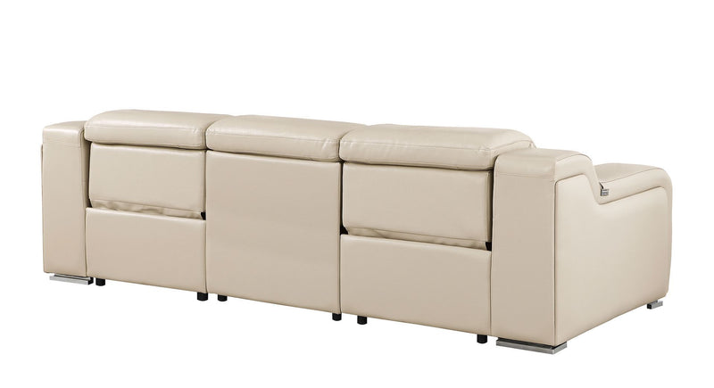 1116 - 3-Piece Modular Power Reclining Sofa In With 2 Power Recliners & Power Headrests
