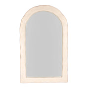 Kaia - Textured Floor Mirror - Cream - R&R Furniture Gallery (Fountain Valley, CA)