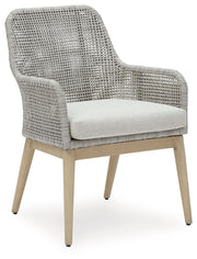 Seton Creek - Arm Chair With Cushion (Set of 2) - Gray - R&R Furniture Gallery (Fountain Valley, CA)