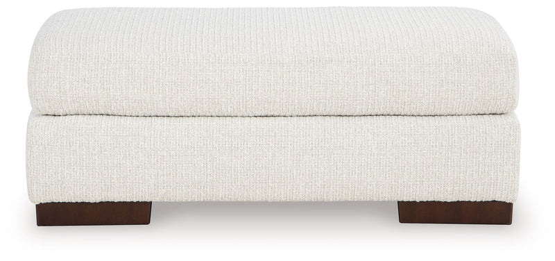Hartside - Ottoman - Frosted - R&R Furniture Gallery (Fountain Valley, CA)