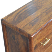 Regency - 3 Drawer Chest - Brown - R&R Furniture Gallery (Fountain Valley, CA)
