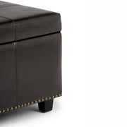 Kingsley - Upholstered Large Storage Ottoman - R&R Furniture Gallery (Fountain Valley, CA)
