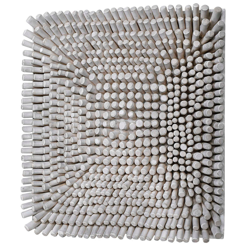 Uttermost Portside wood wall panel decor featuring a textured, natural wood finish for stylish wall accent.