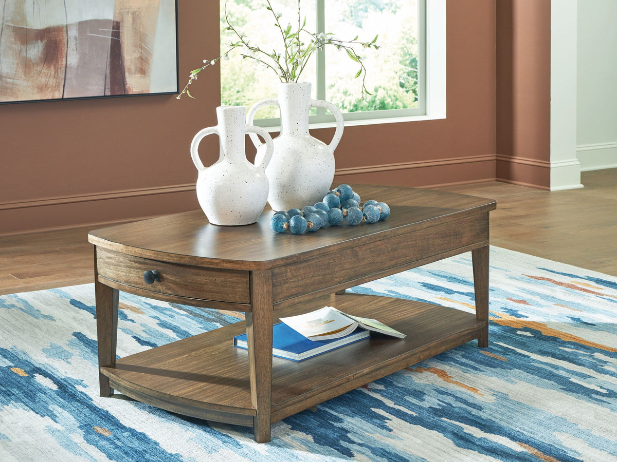 Burkbyer - Rectangular Table - R&R Furniture Gallery (Fountain Valley, CA)